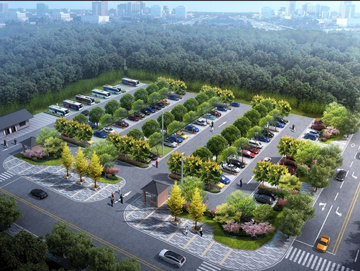 國(guó)際港務(wù)區(qū)中軸生態(tài)公園一期配套臨時(shí)停車(chē)場(chǎng)綠化項(xiàng)目監(jiān)理